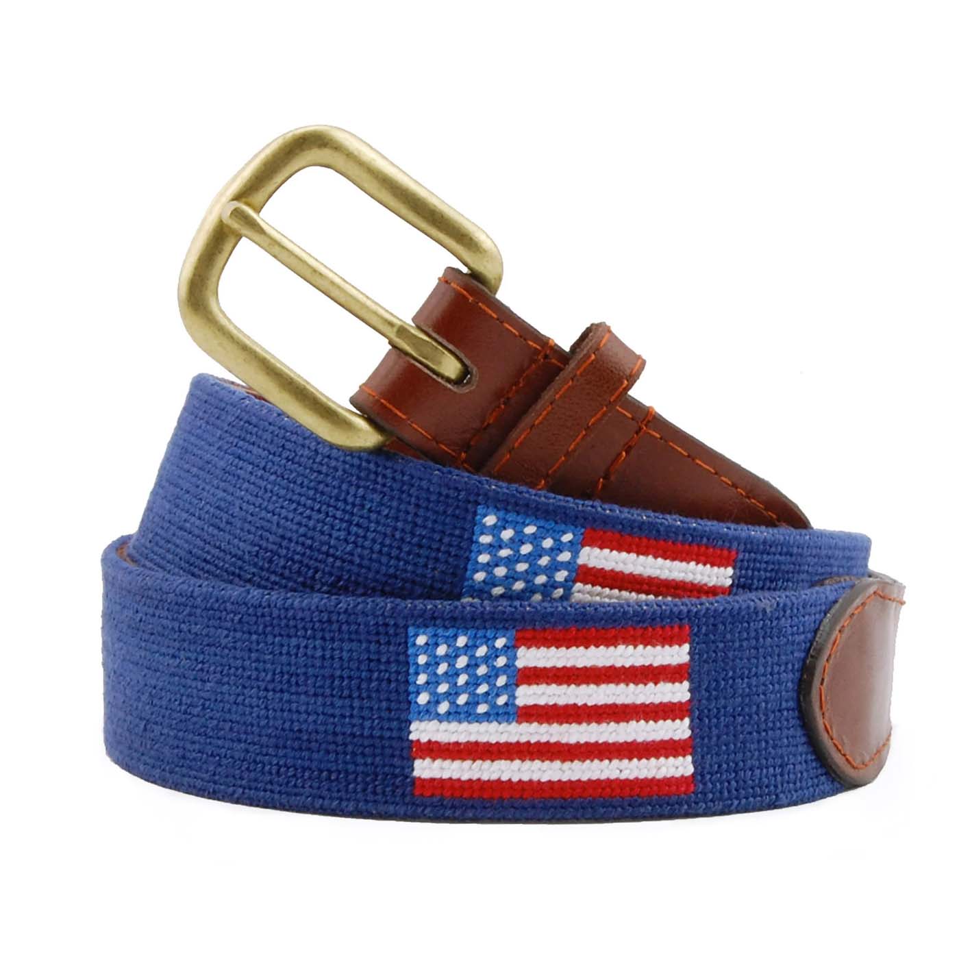 45 Smathers & Branson American Flag Belt