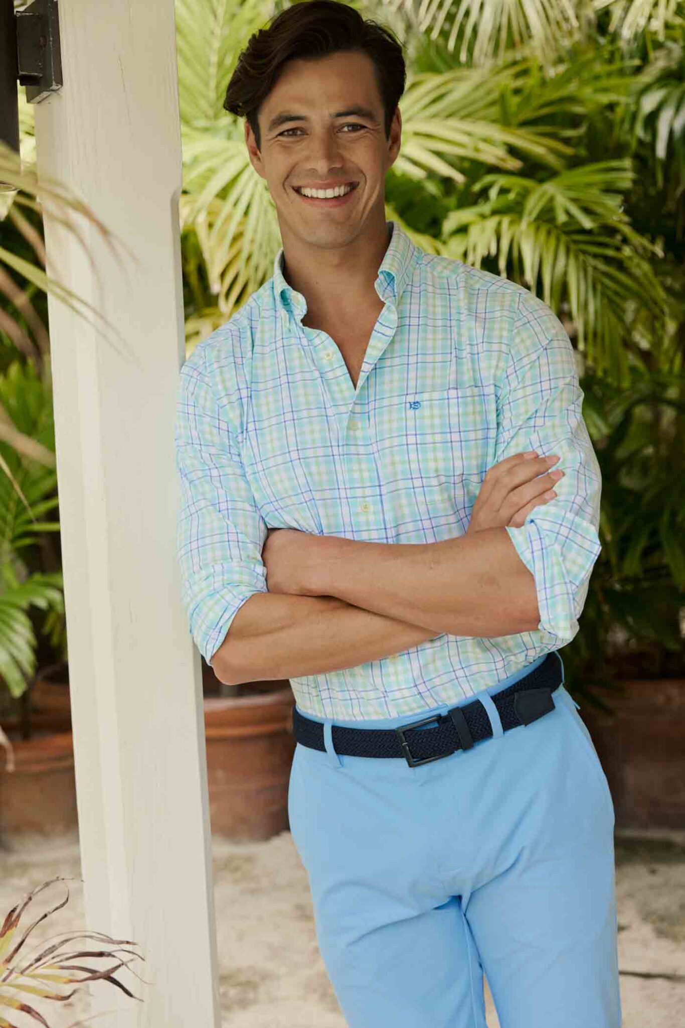 45 Southern Tide Plaid Shirt
