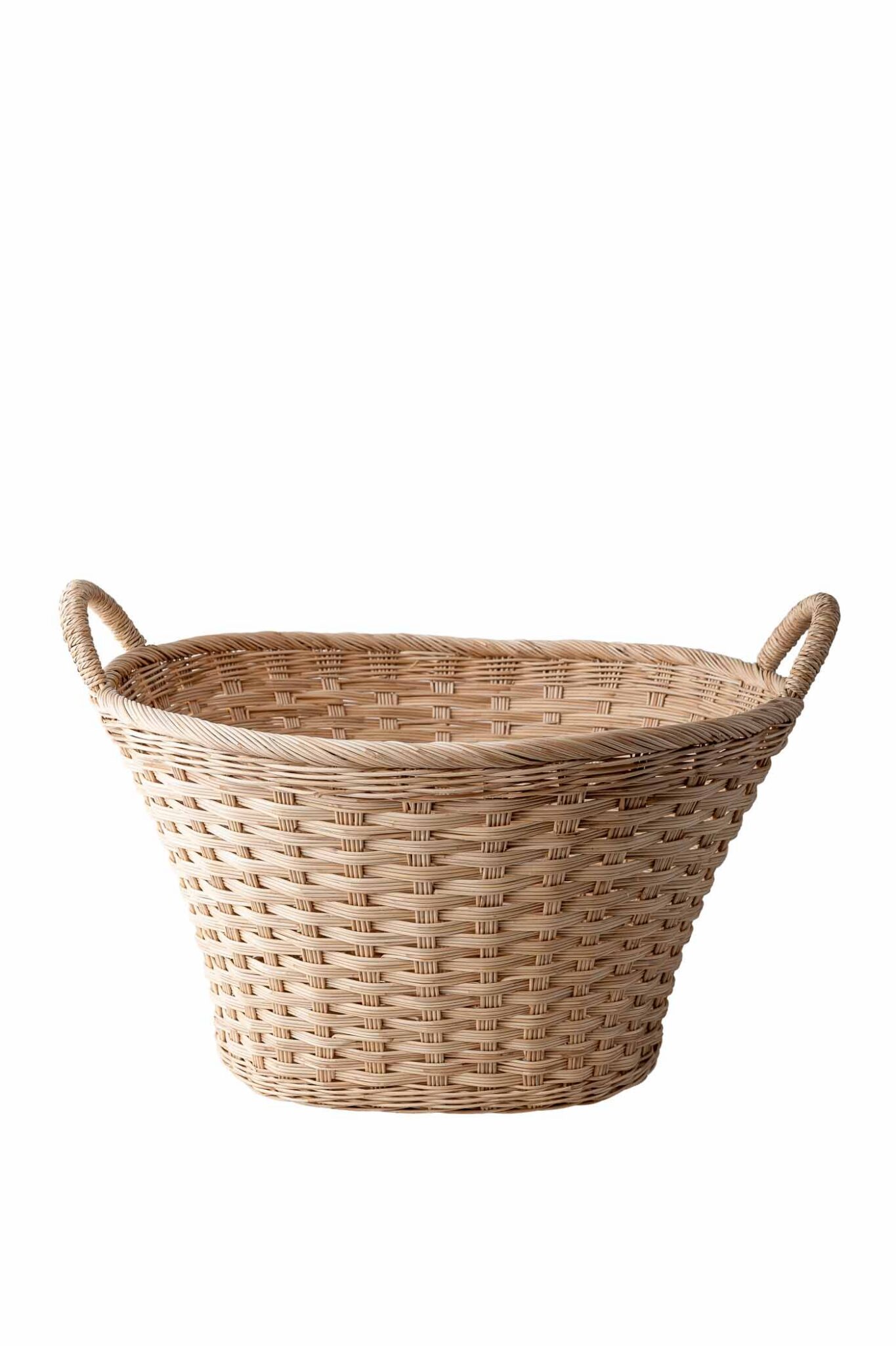72 June, Large Oval Hamper Basket, Junehomesupply.com