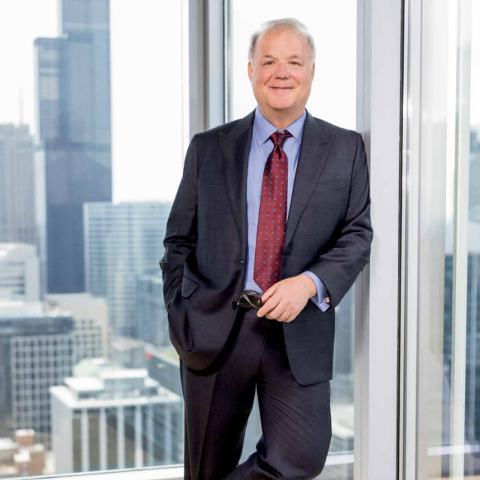 104 Main Phil Clement, President And Ceo Of World Business Chicago. Clement Is Wearing Clothing From Smith's Men's Store, Winnetka