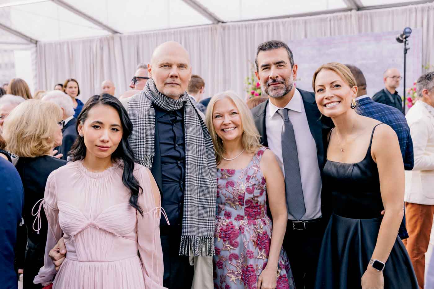 114 3. Chloe Mendel Corgan, Billy Corgan, Nancy Santi, Ross Dimun, And Lori Dimun Photo By Kyle Flubacker