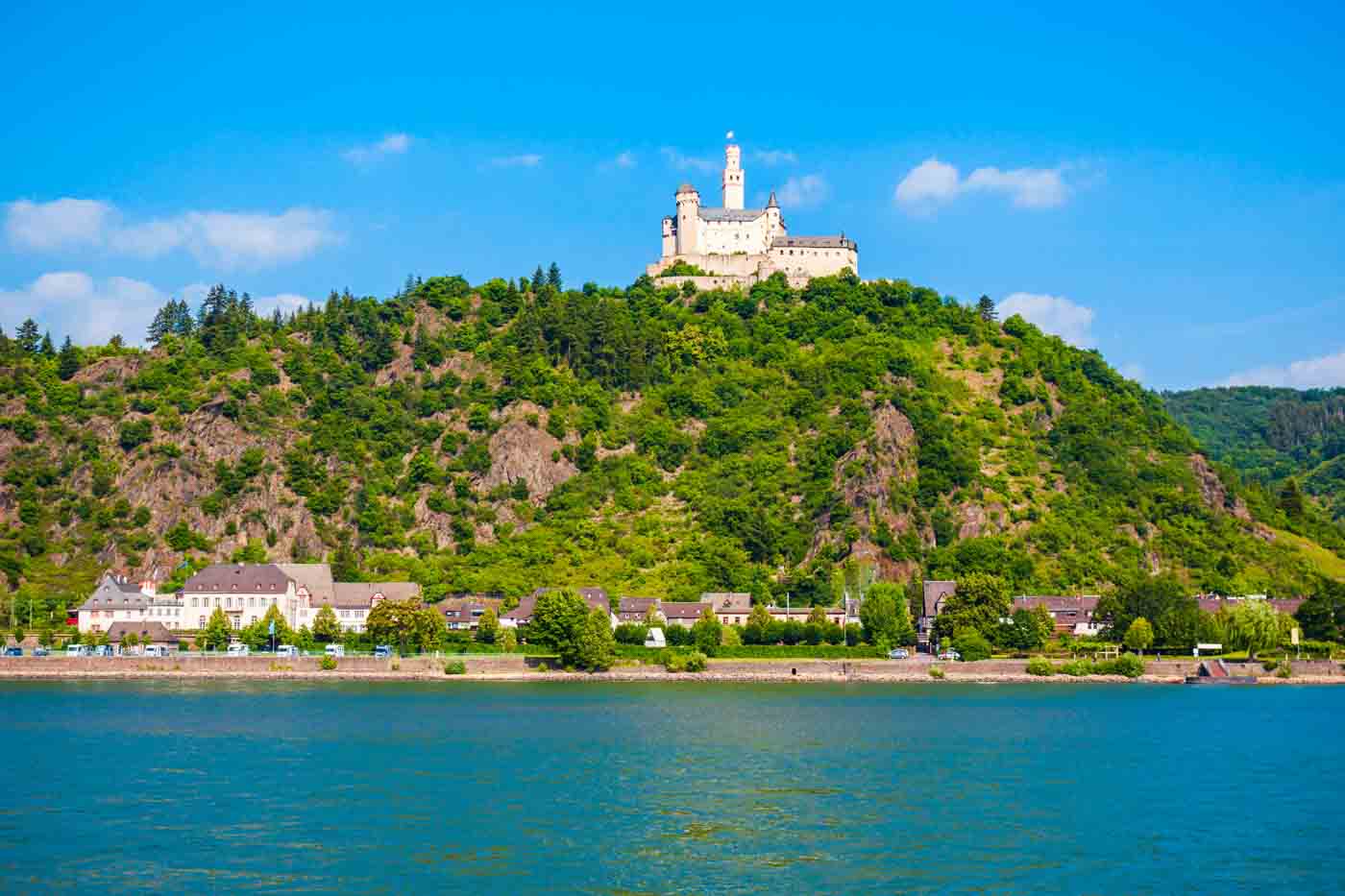 Marksburg Old Castle In Germany