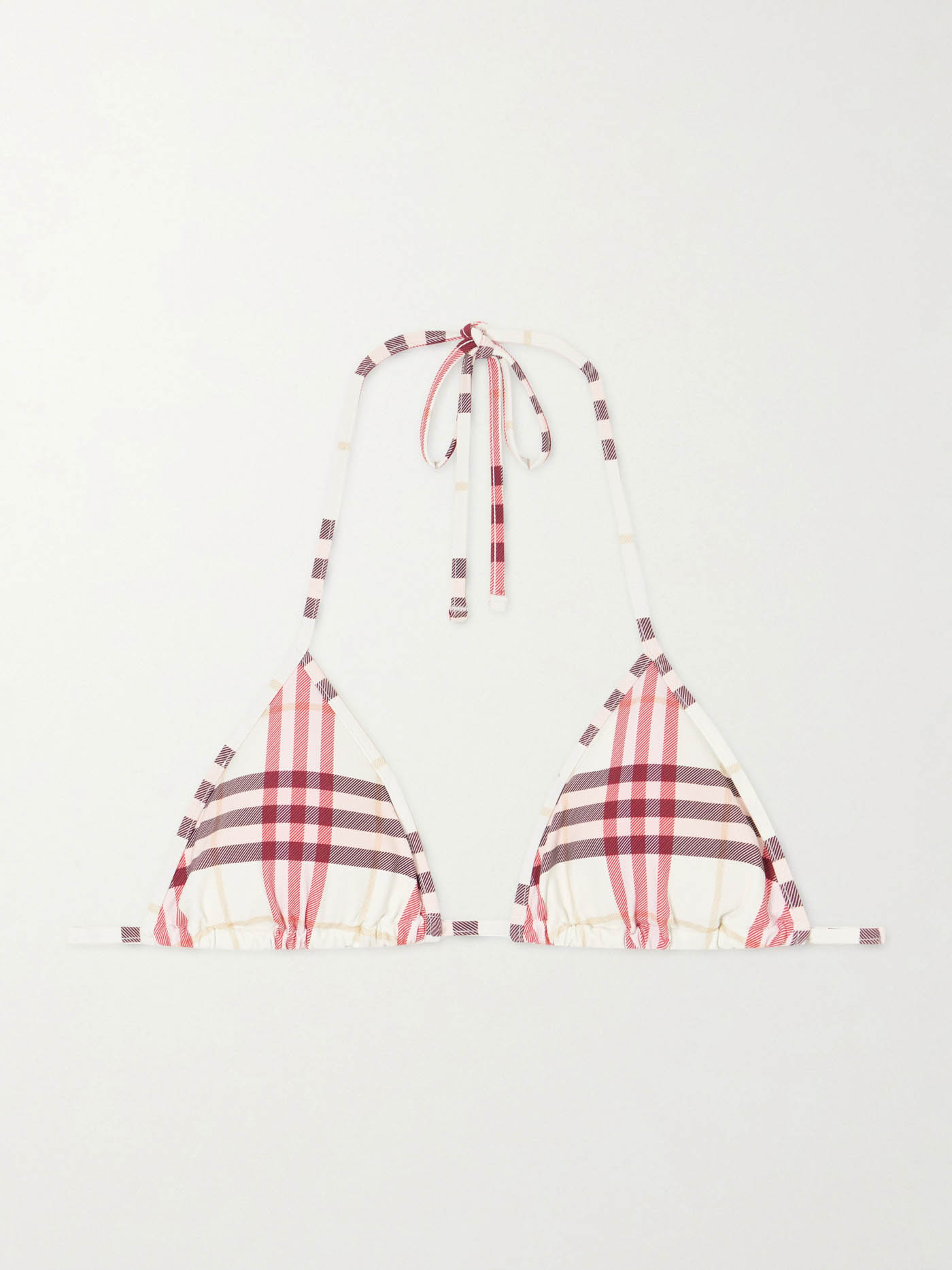 13 Burberry, Sadie Checked Bikini Top, Net A Porter.com