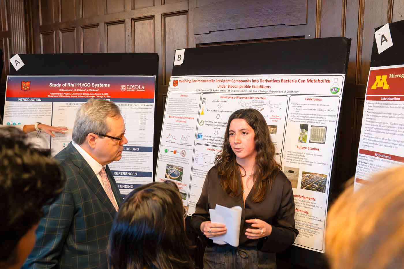 17 Lake Forest Students And Alumni Present Their Original Research As Part Of The Glassman Symposium.