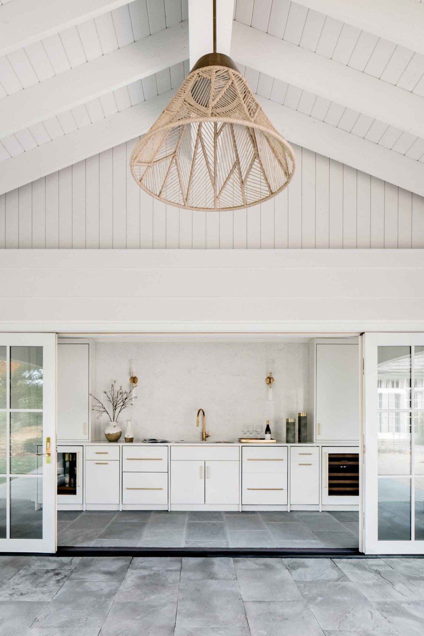 20 Pool House Doors 1 Year Round Retreat Barrington Hills Drury Design Chicago Margaret Rajic Photography Copyright 2025
