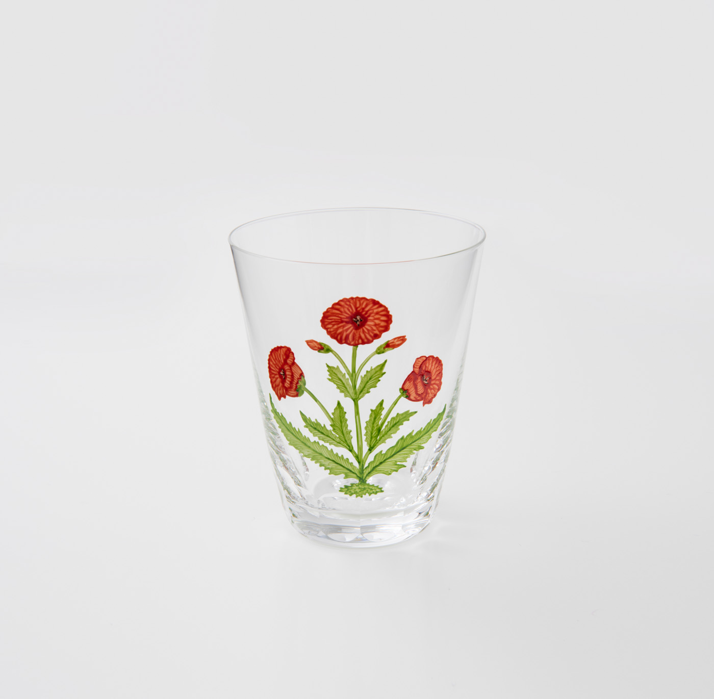 40 Casa Branca, Papavero Hand Painted Crystal Tumbler, Casabranca.com2