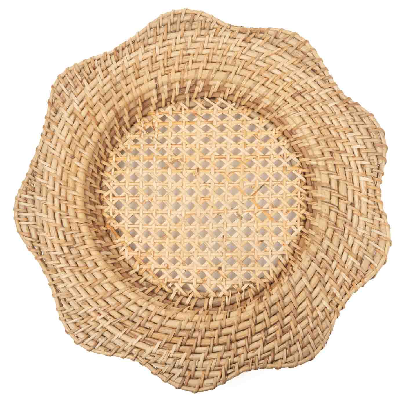 40 Casa Branca, Rattan Wave Placemat, Casabranca.com