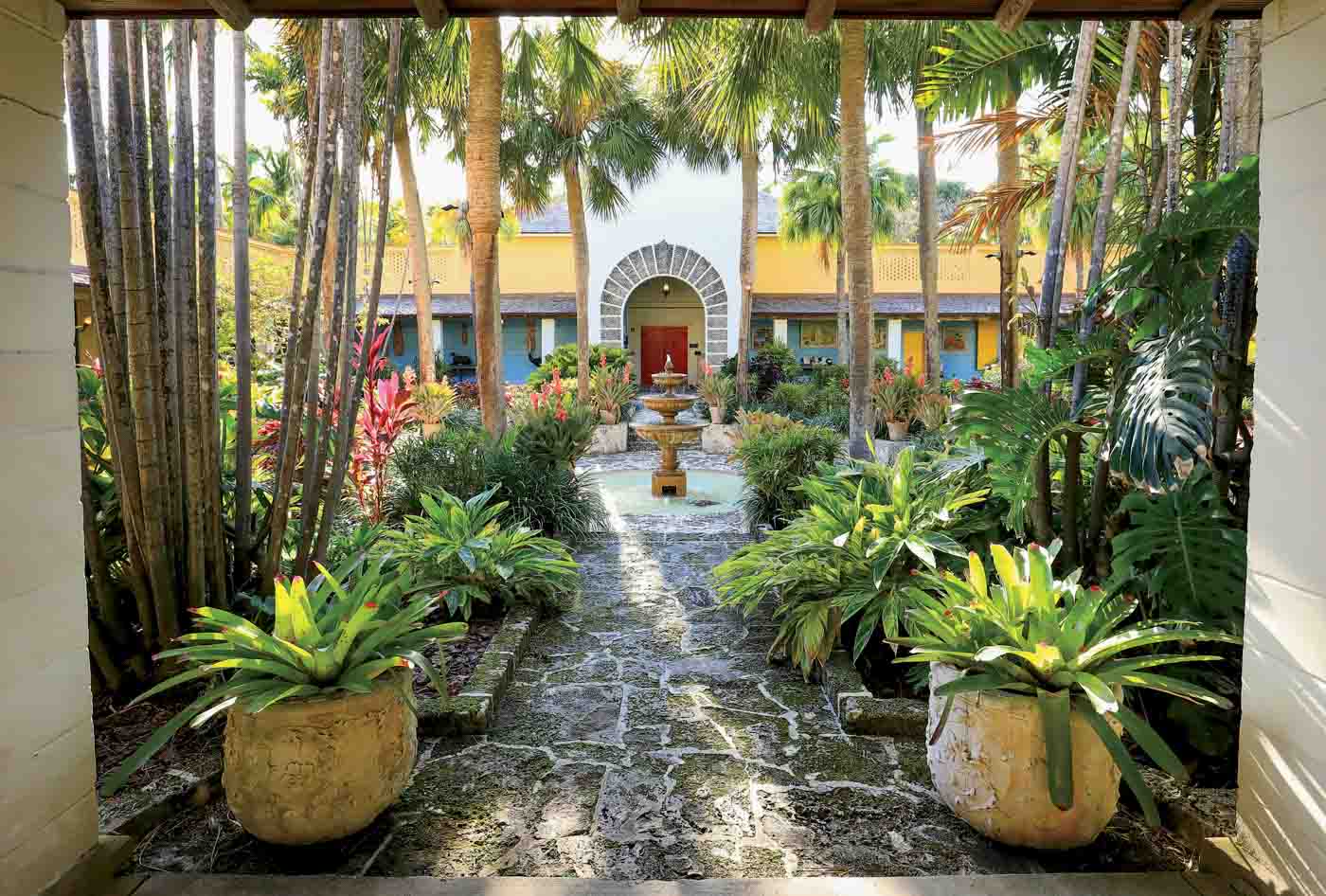 Bonnet House Courtyard