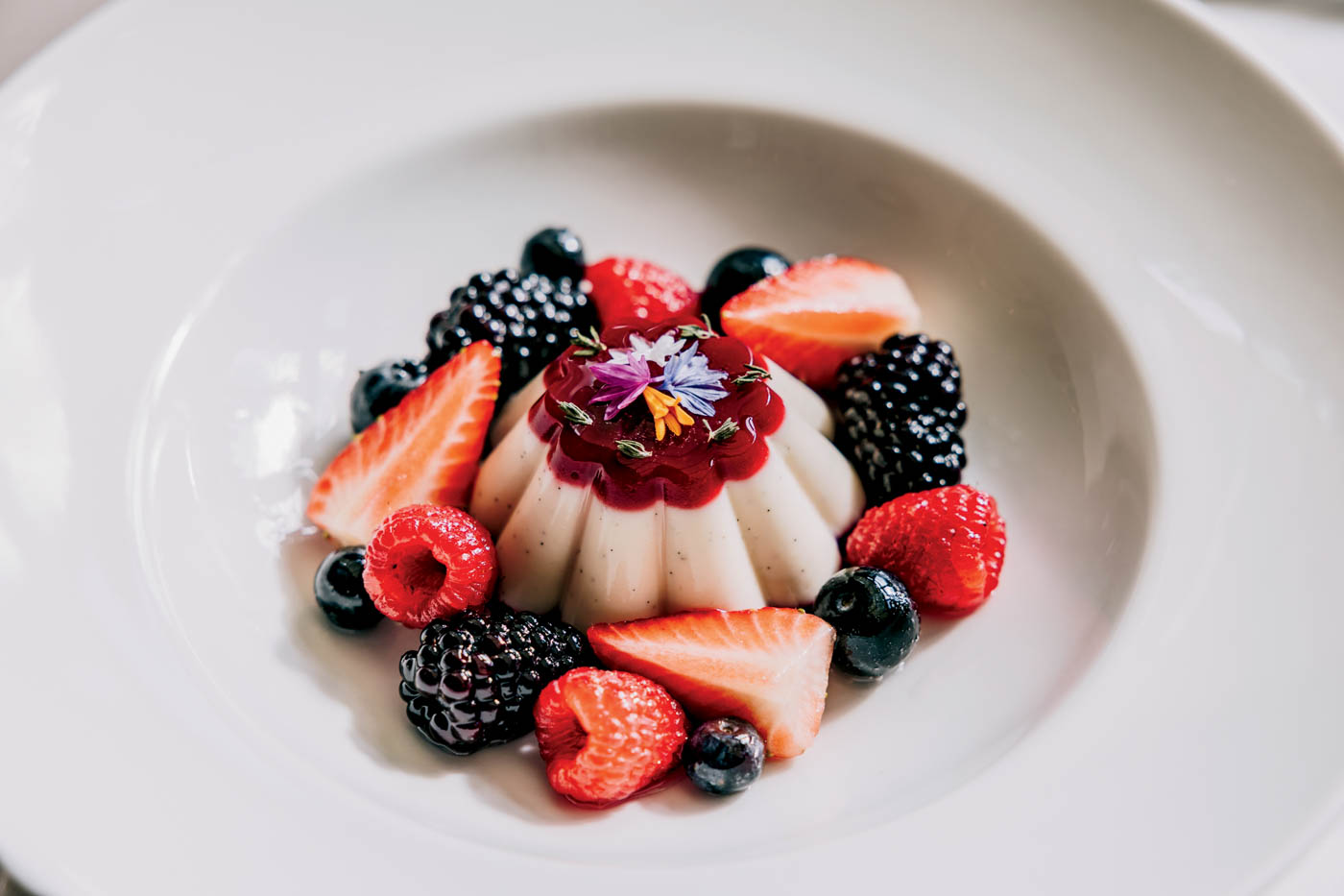 67 Raspberry Tea Panna Cotta 3