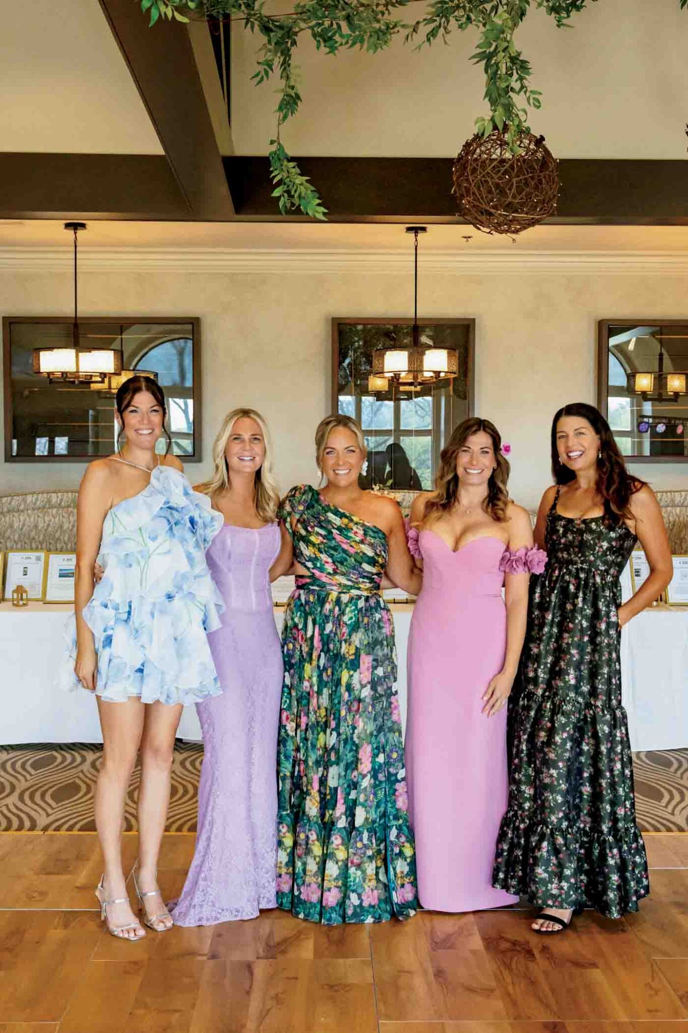 9 Katie Wilson, Brooke Haller, Julie Koob, Danielle Jones, Leslie Olson