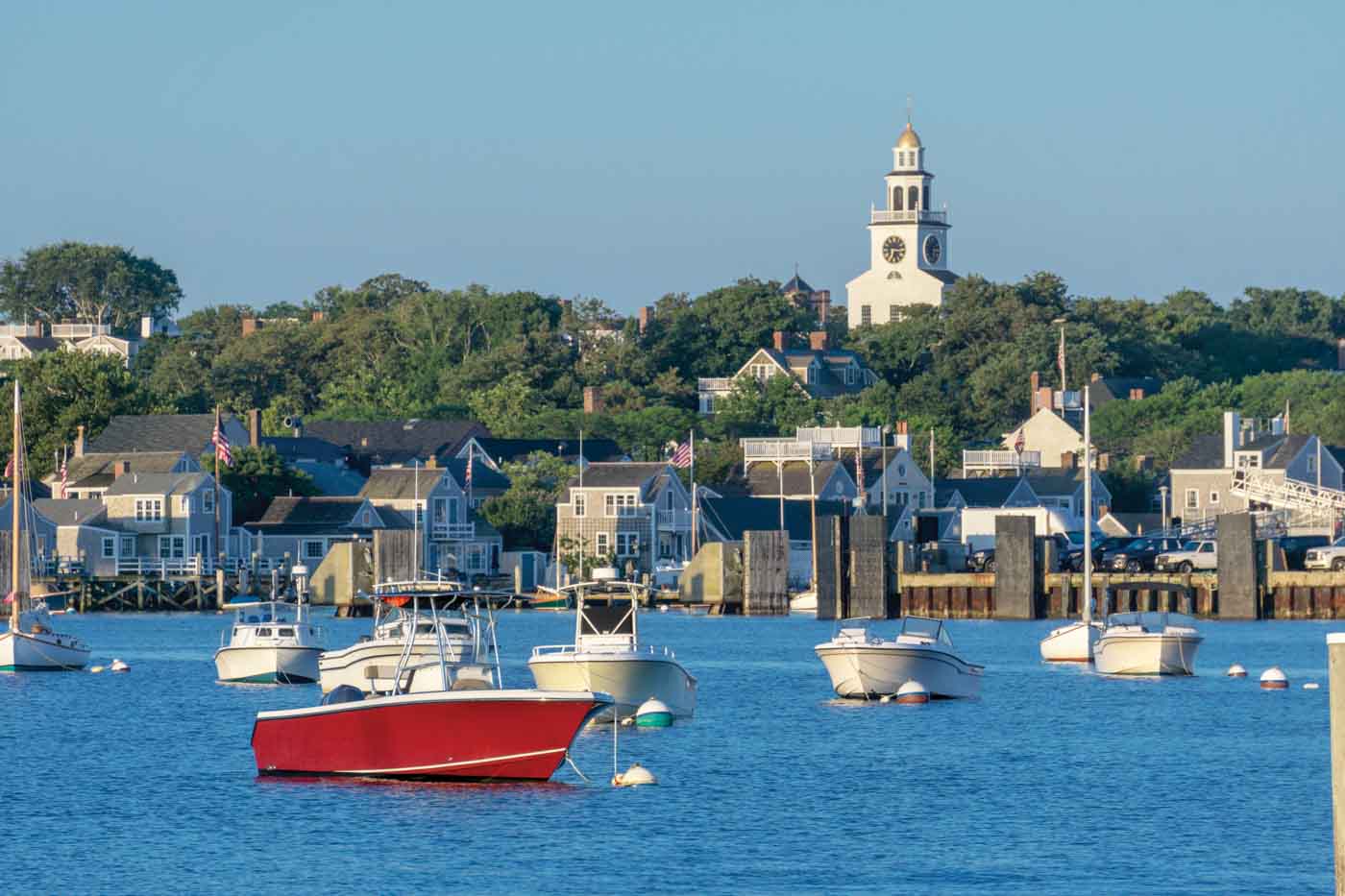 Nantucket Harbor Morning
