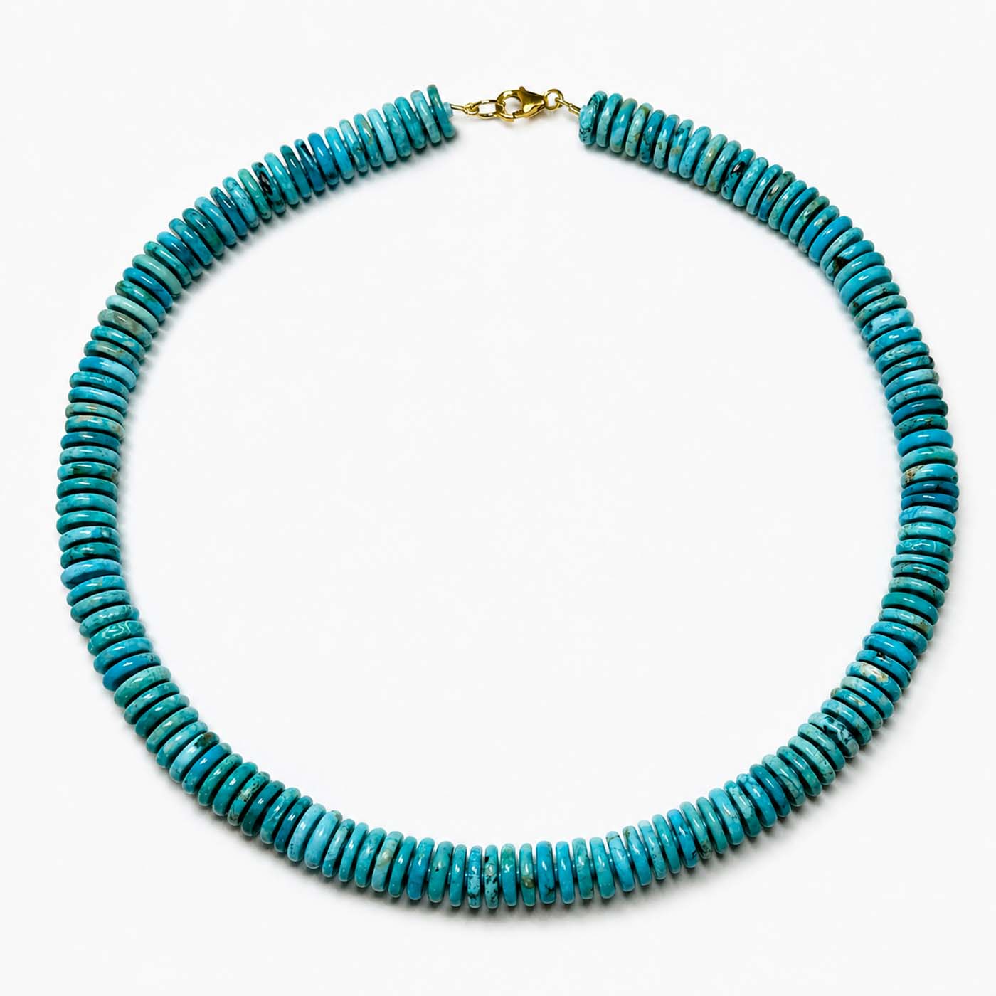 33 Theodosia Lone Mountain Turquoise Necklace, $400, Lilliealexanderboutique.com