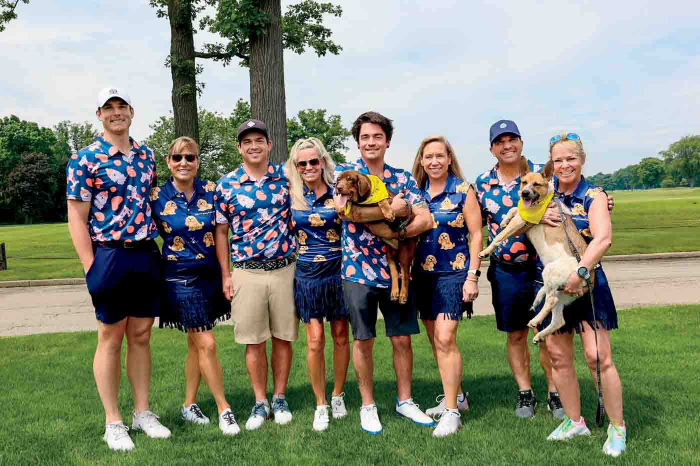135 13. Michael Roeser, Kathy Roeser (northfield), Nick Schippel, Stacy Ehlert (palatine), Mickey Evans, Laurie Turner, Rodney Turner, Kara Brittingham (northbrook), Photo By Paws Chicago