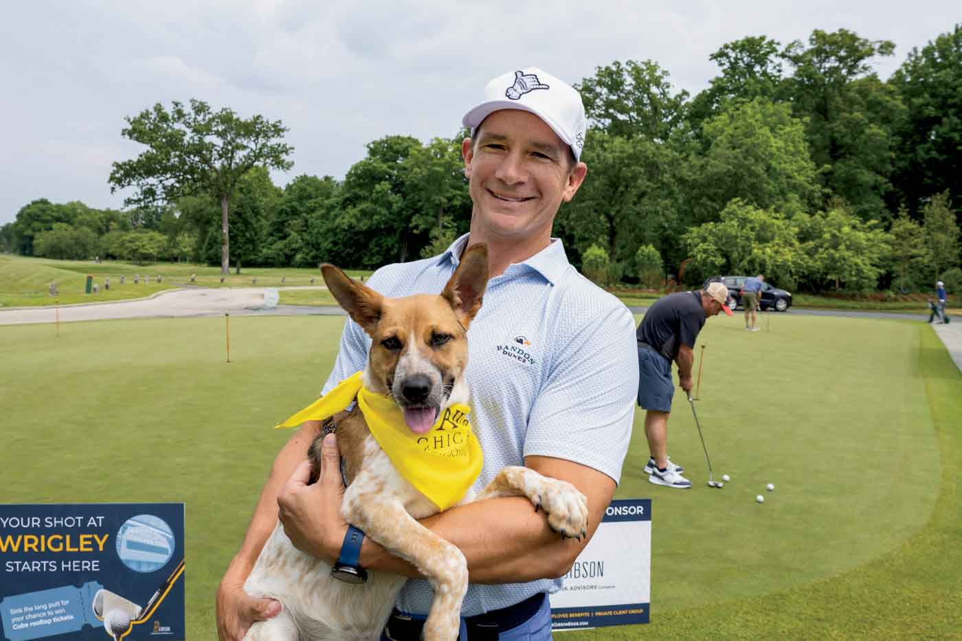 135 8. Jerry Ehlinger (glenview) With Paws Pup, Visconti, Photo By Paws Chicago