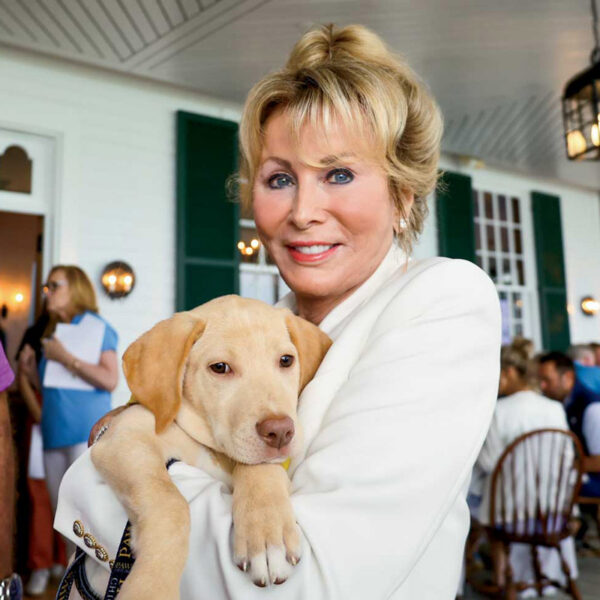 135 Main 15. Nan Kocourek & Adoptable Paws Puppy Doris, Photo By Paws Chicago