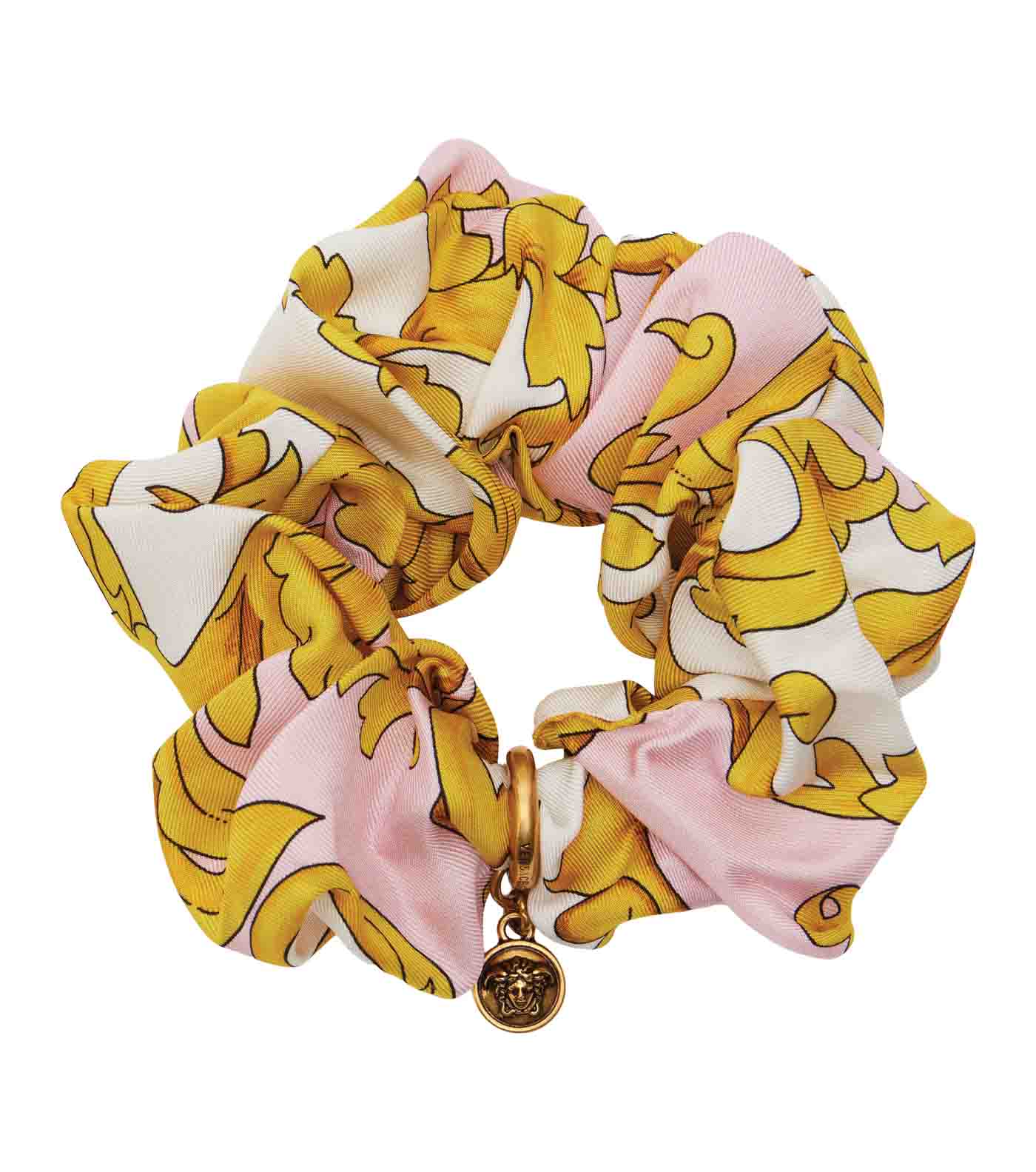 33 Versace, Medusa Printed Silk Scrunchie, Mytheresa.com