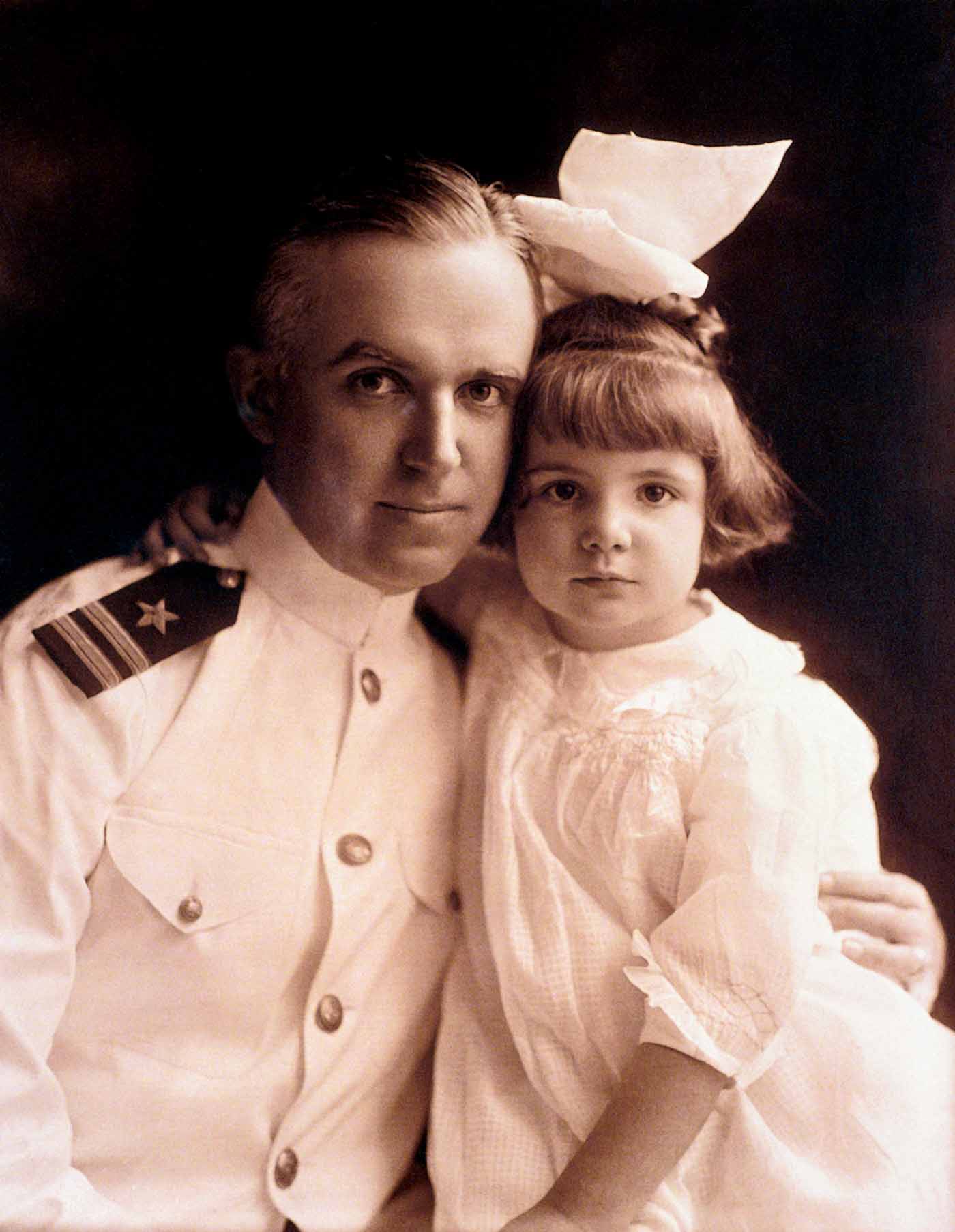 48 Goodman Namesake Kenneth Sawyer Goodman With His Daughter Marjorie Goodman