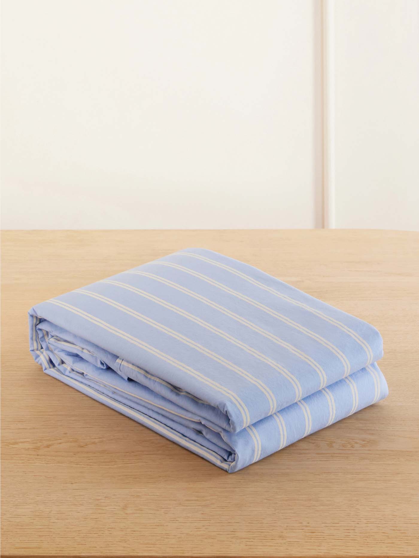 72 Tekla, Striped Organic Cotton Percale Duvet Cover, Net A Porter.com
