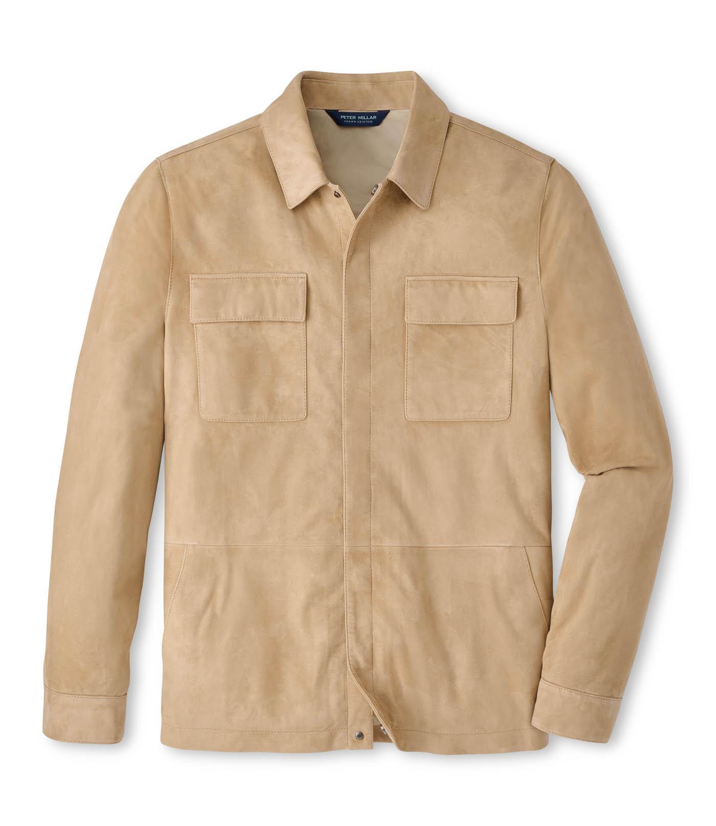 33 Peter Millar Suede Coat