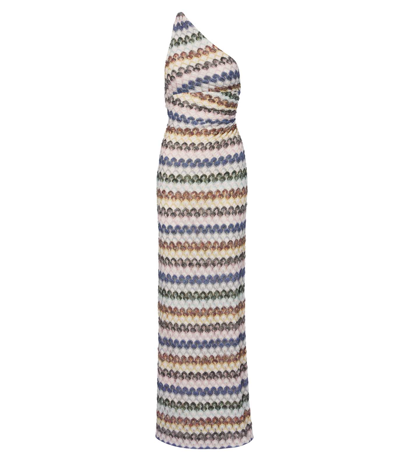 36 Missoni, One Shoulder Lamé Gown, Mytheresa.com