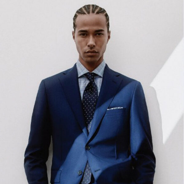 53 Main Samuelsohn Navy Suit