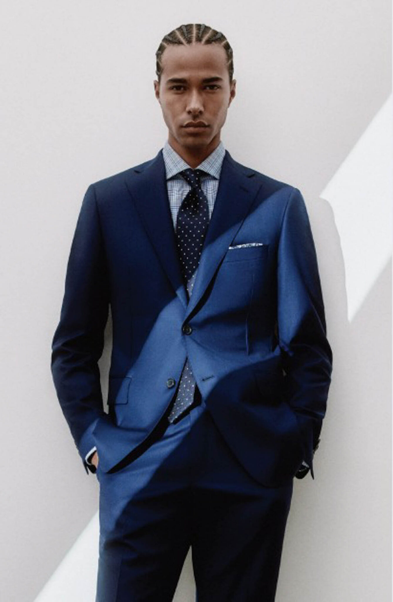 53 Samuelsohn Navy Suit