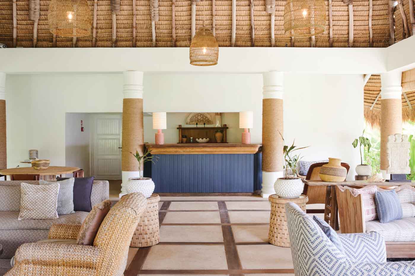 56 Entry To The Soho Beach House, Canouan