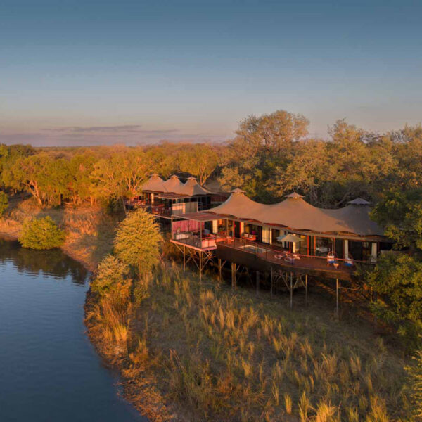 81 Main Anantara Tented Camp Kafue River Pool Villa Evening (1)