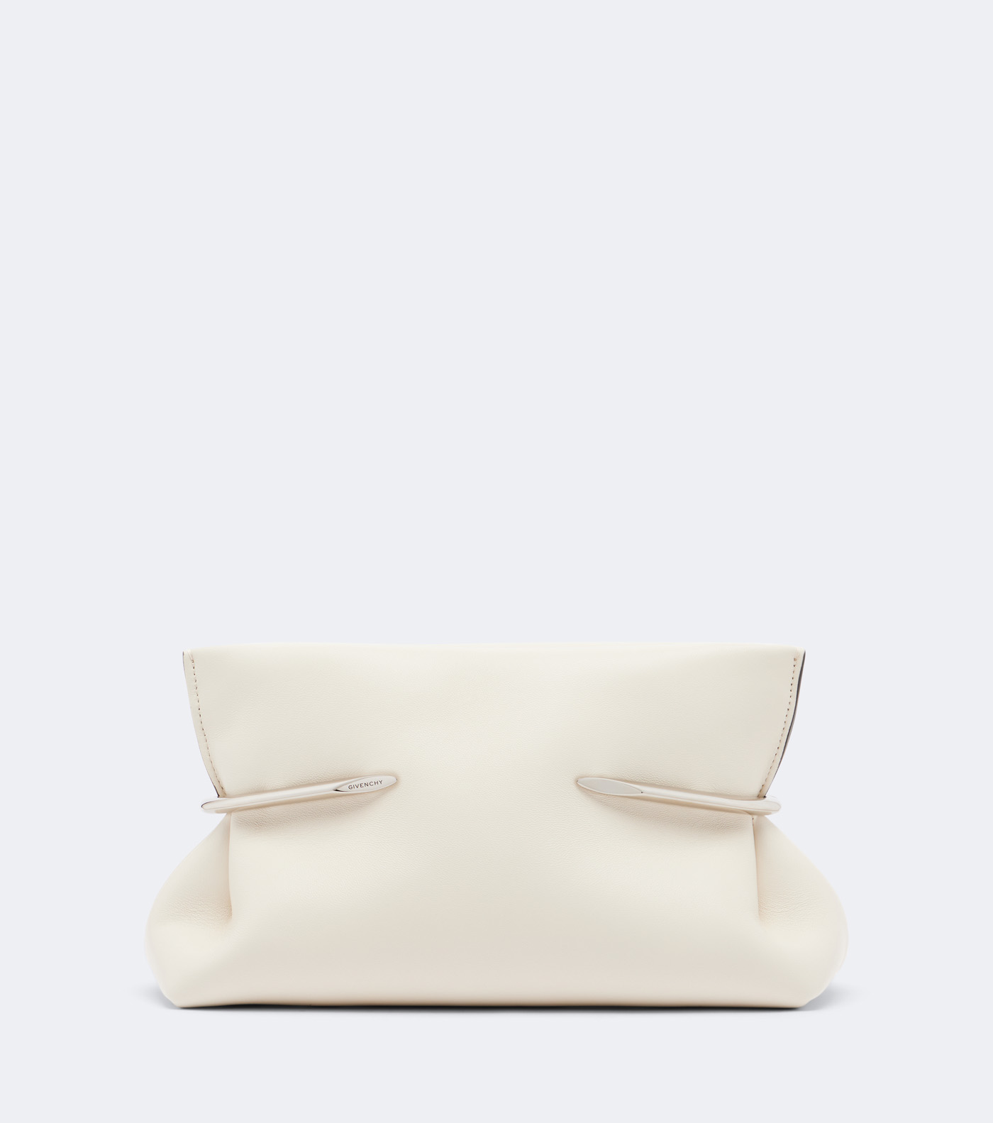 30 Givenchy, Pinch Mini Leather Clutch, Mytheresa.com