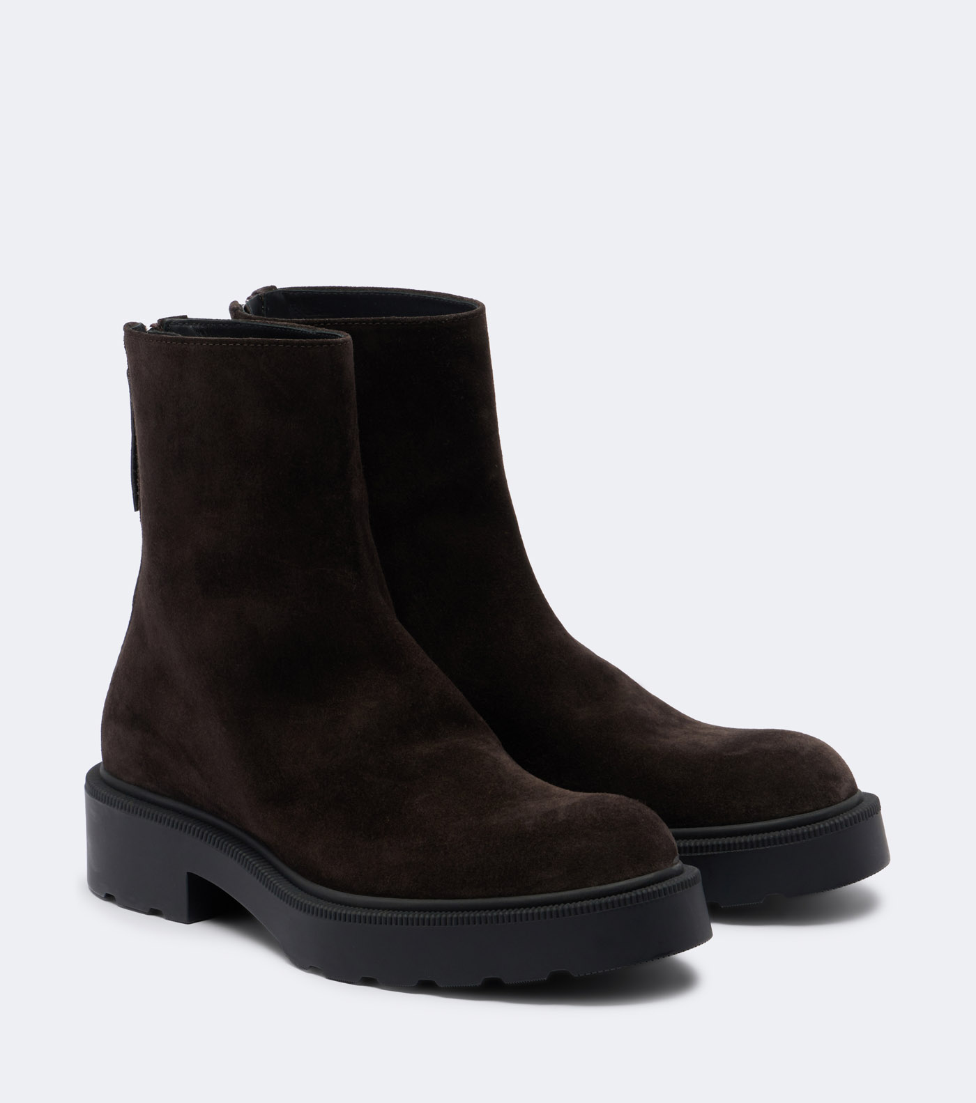 37 The Row, Nobilis Suede Ankle Boots, Mytheresa.com