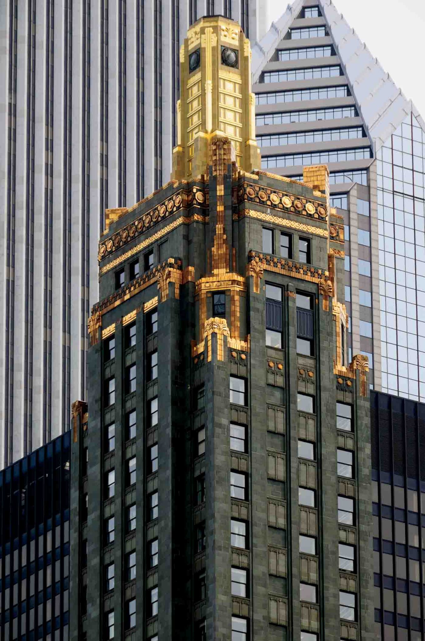 Old And New Chicago Architecture