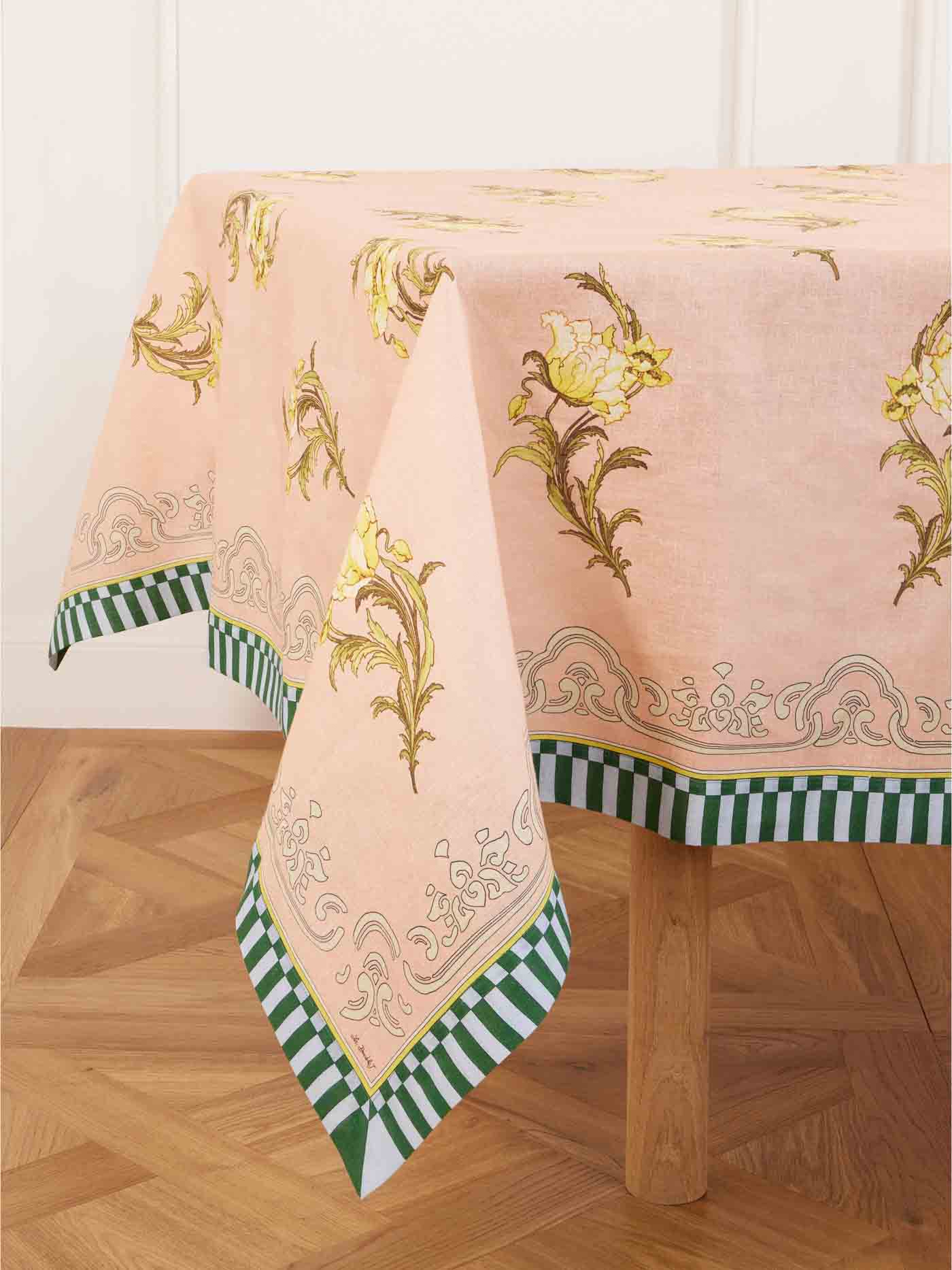 70 La Doublej, Printed Linen Tablecloth, Net A Porter.com