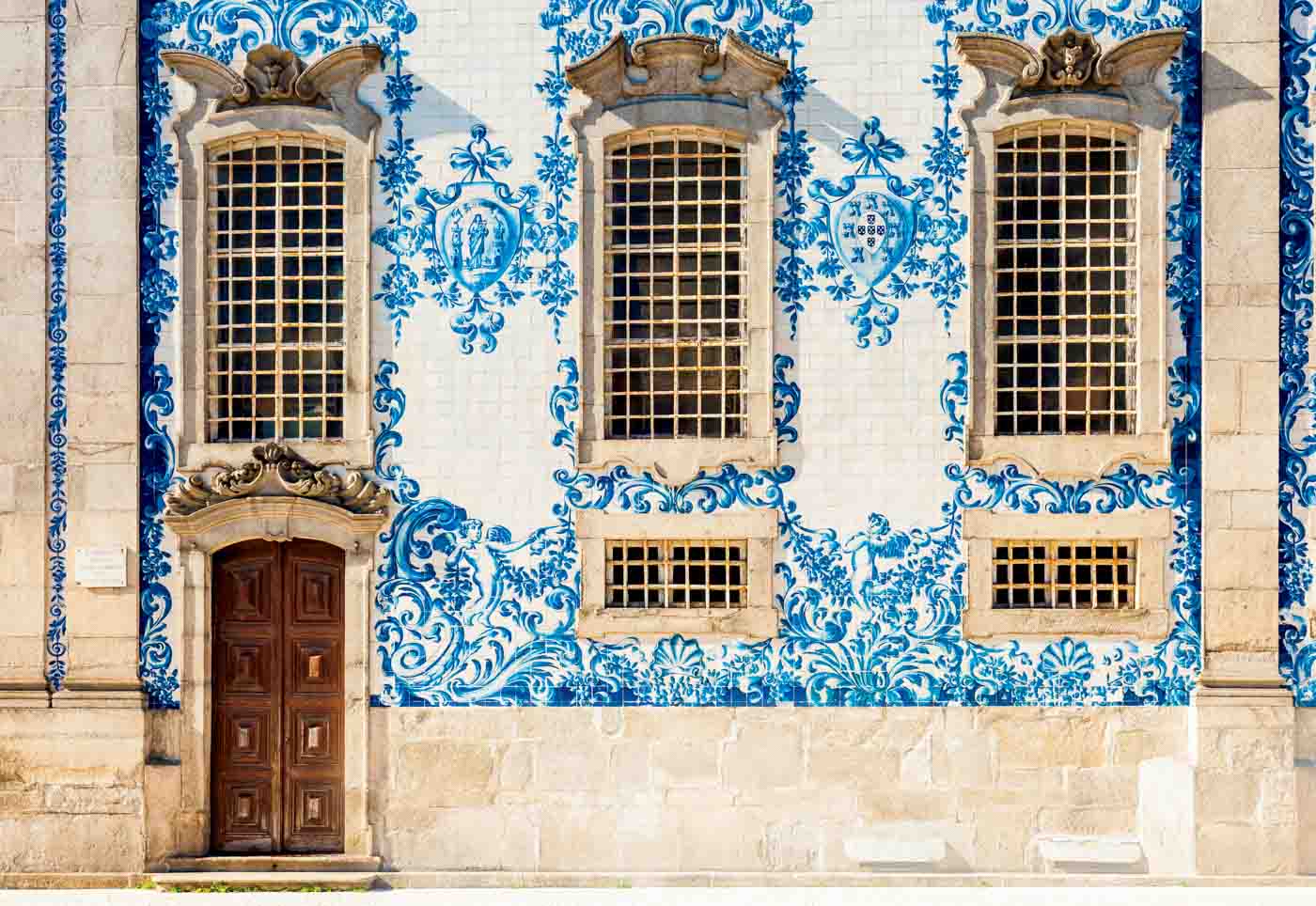 Tile Wall From The Igreja Do Carmo (carmo Church) In Porto, Portugal