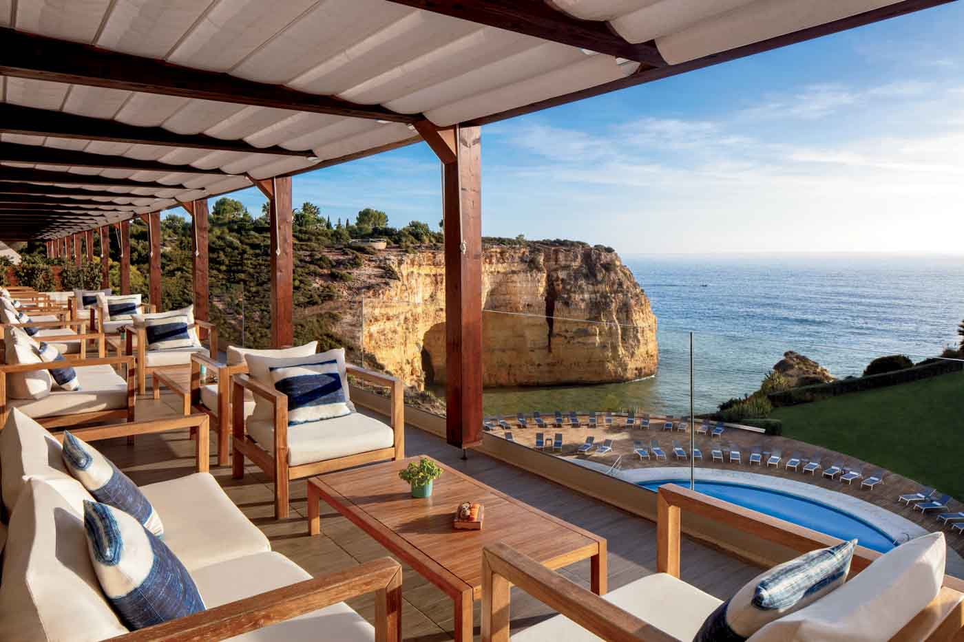 72 Tivoli Carvoeiro Algarve Resor Azur Bar Terrace