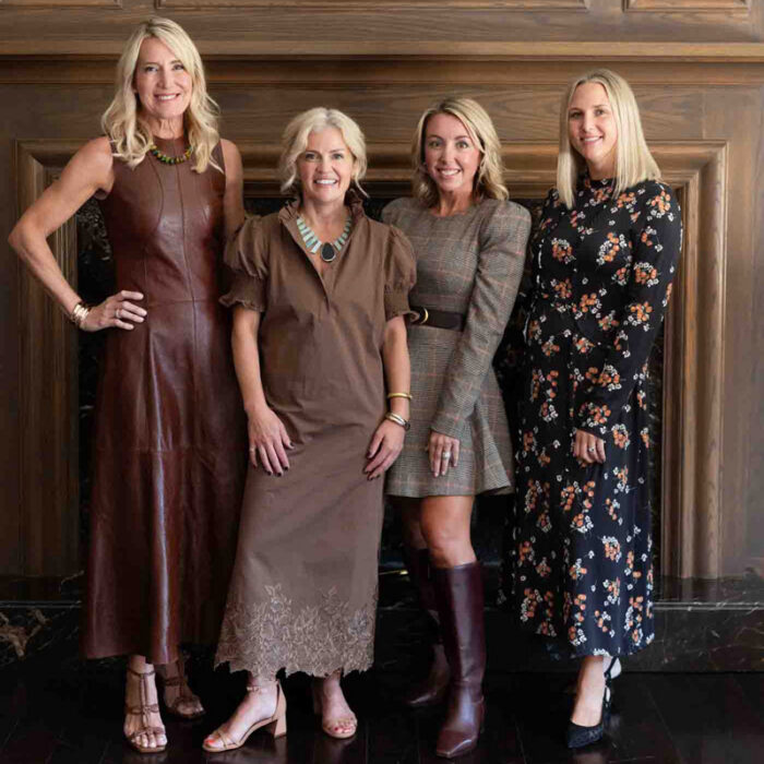 96 Main Keri Yale, Kaylan Kane, Courtney Perry, And Katy Evans Wearing Clothing From Lillie Alexander Boutique